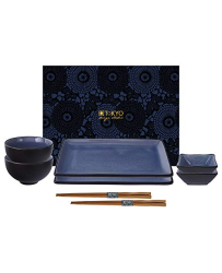 Sushi Set Glassy Blu