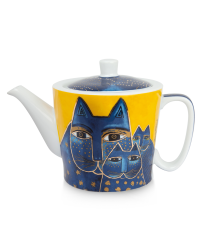 Teiera blu Fantastic Felines
