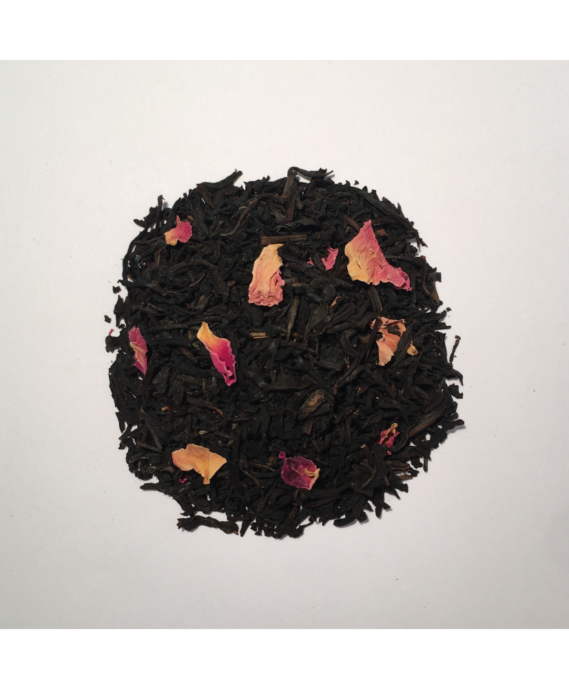 China tè alle rose
